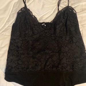 Lace body suit